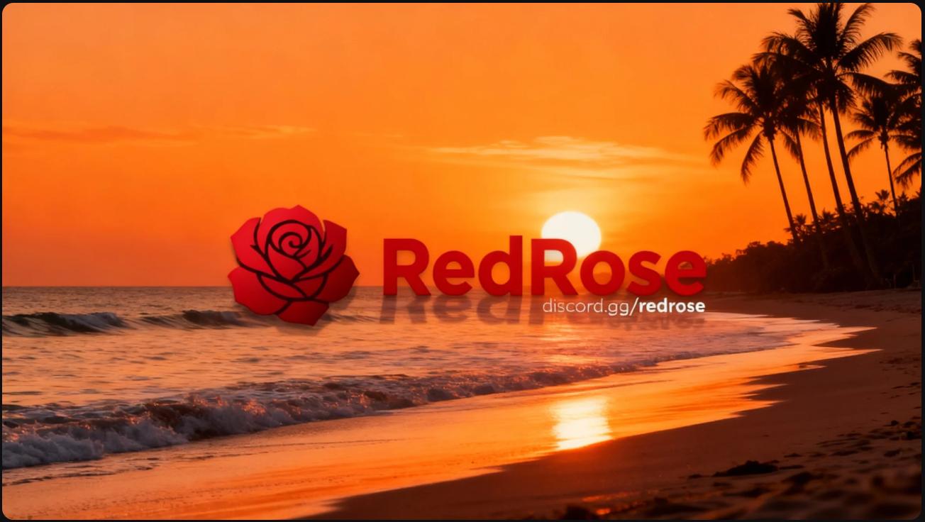 Discovery splash banner for RedRose™ Discord server