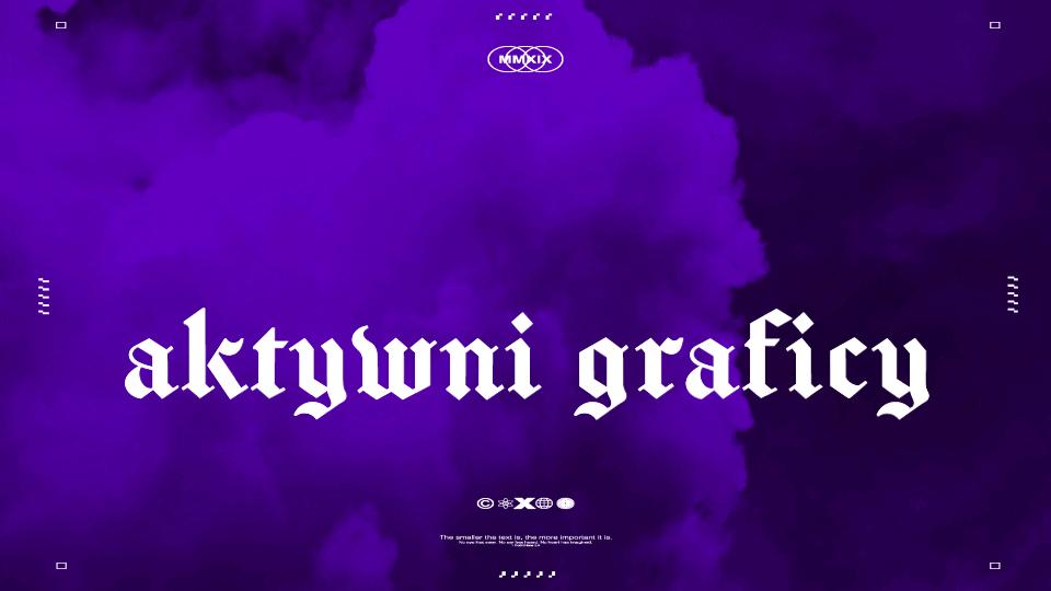 Discovery splash banner for AKTYWNI GRAFICY Discord server