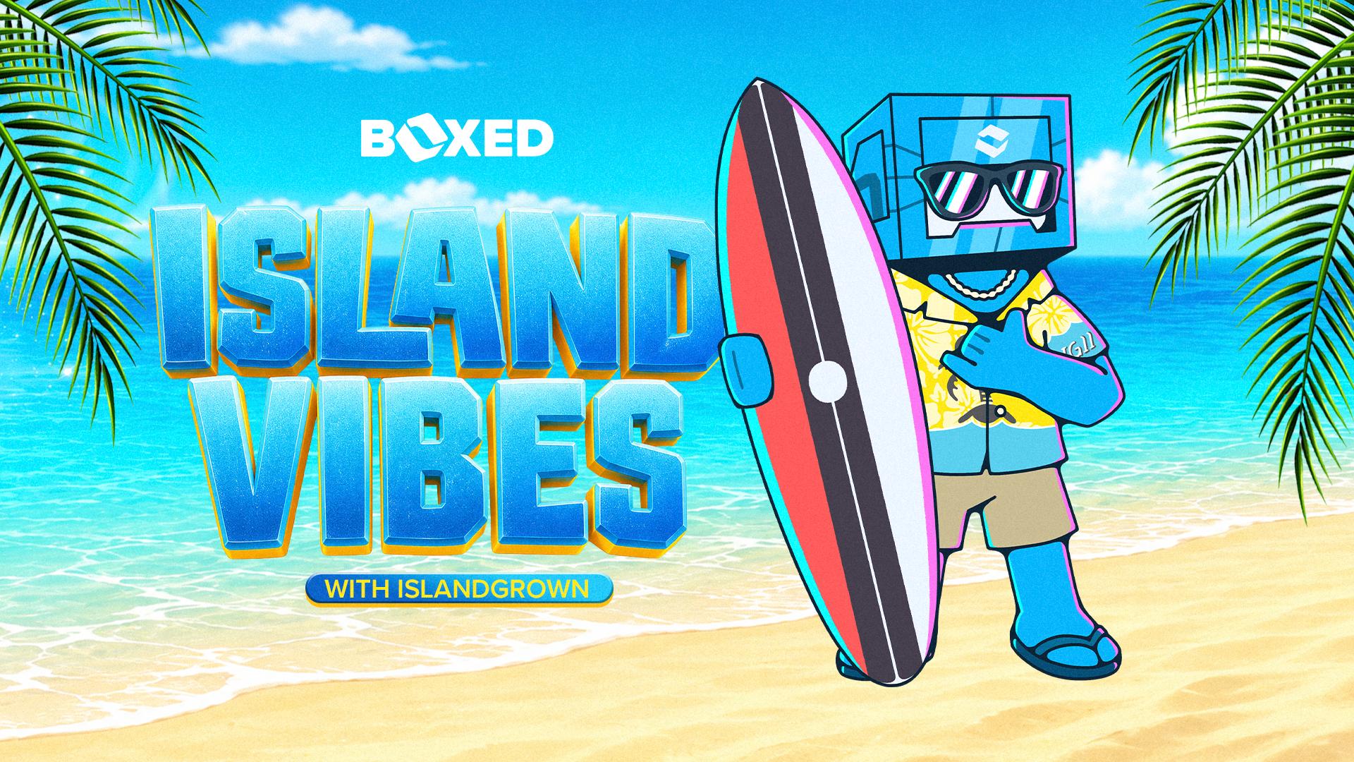 Discovery splash banner for BOXED.GG Discord server