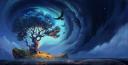 Discovery splash banner for Elvenar Discord server