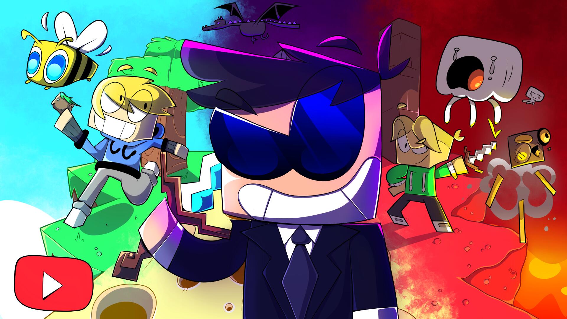 Discovery splash banner for Społeczność YouTuberów | Przebudowa w toku Discord server