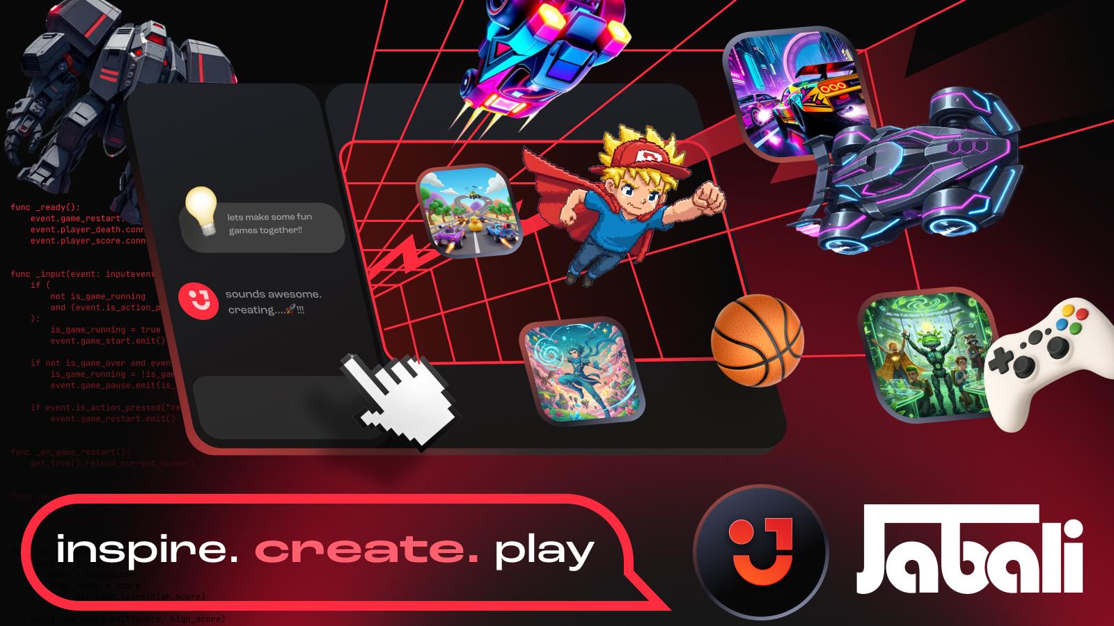 Discovery splash banner for Jabali.AI Discord server