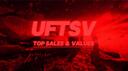Discovery splash banner for UF Top Sales & Values Discord server