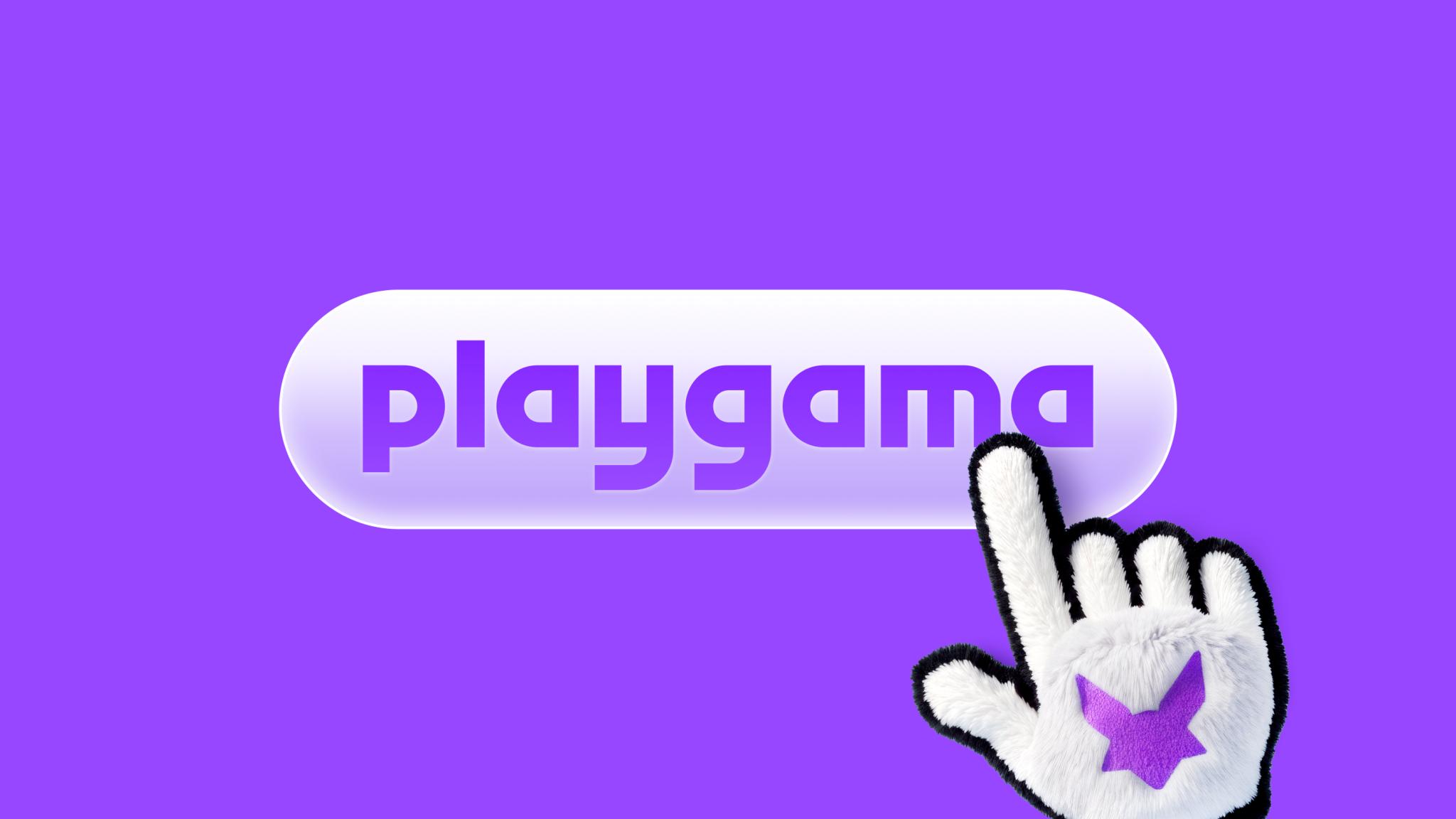 Discovery splash banner for Playgama for Devs Discord server