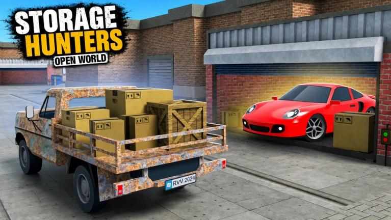 Discovery splash banner for Storage Hunters Open World Discord server