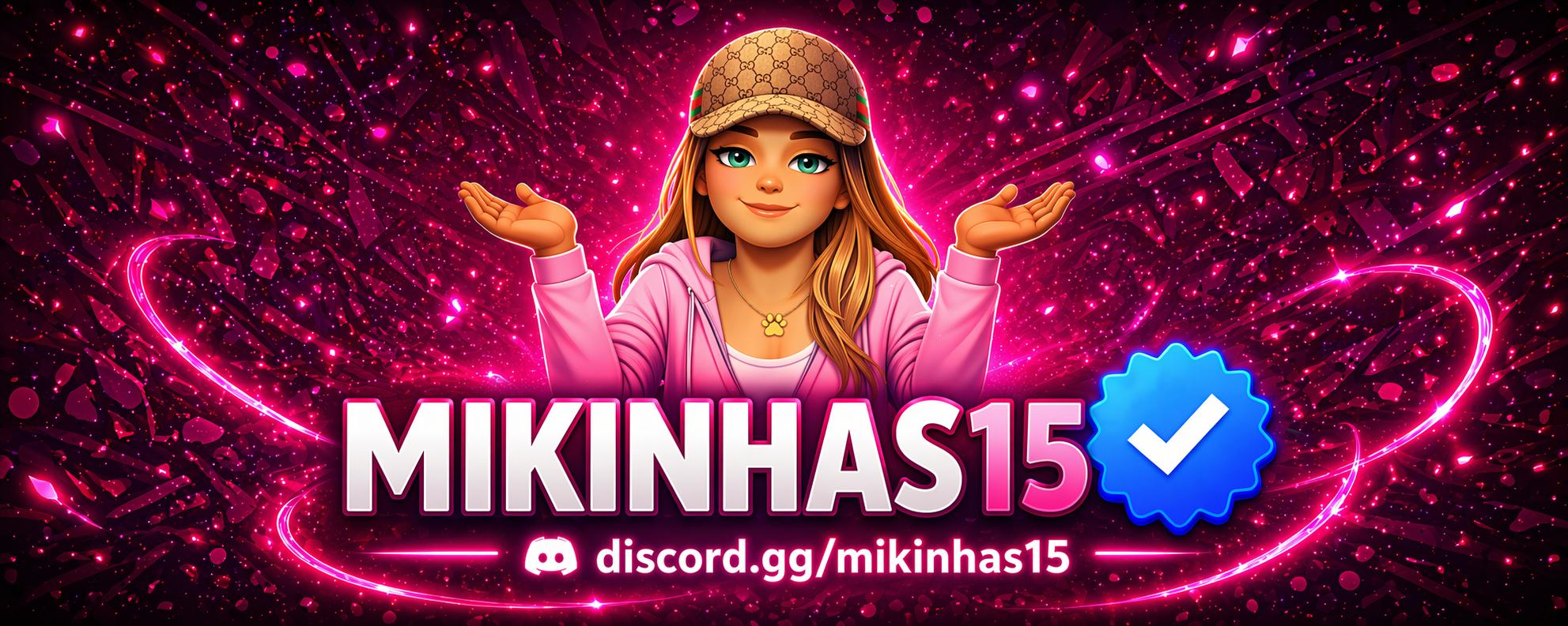 Discovery splash banner for MIKINHAS15 - OFICIAL #5K Discord server
