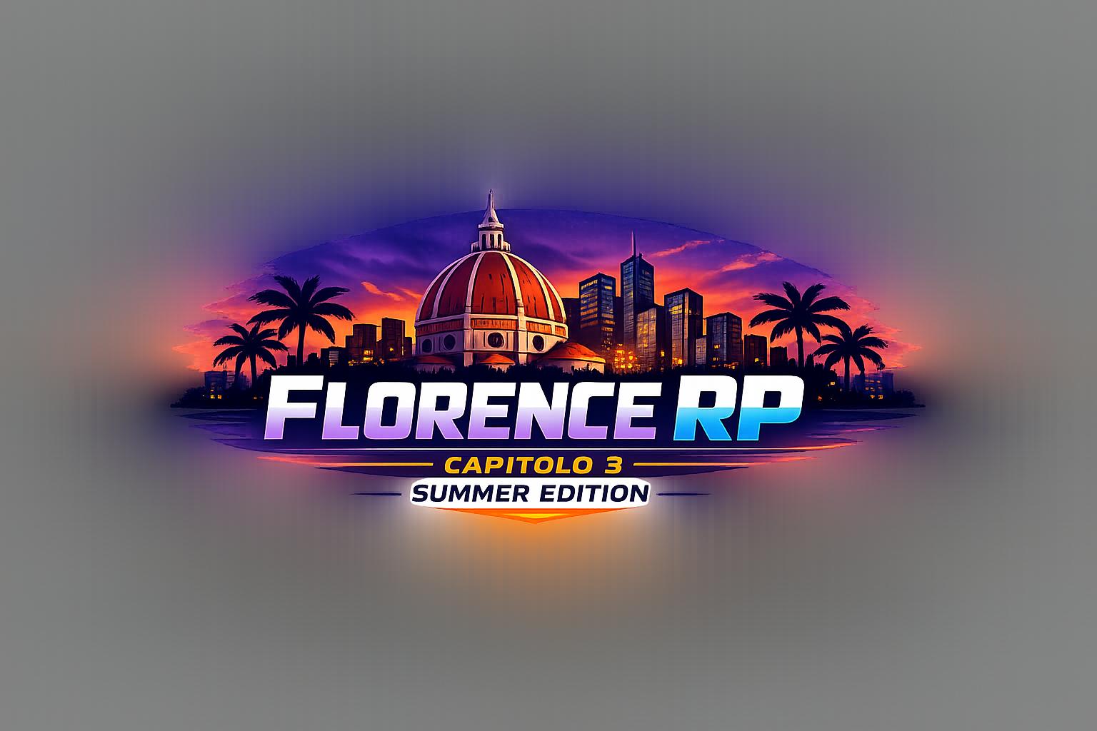 Discovery splash banner for 🌇 | Florence Roleplay - CPT. 3.0™ Discord server