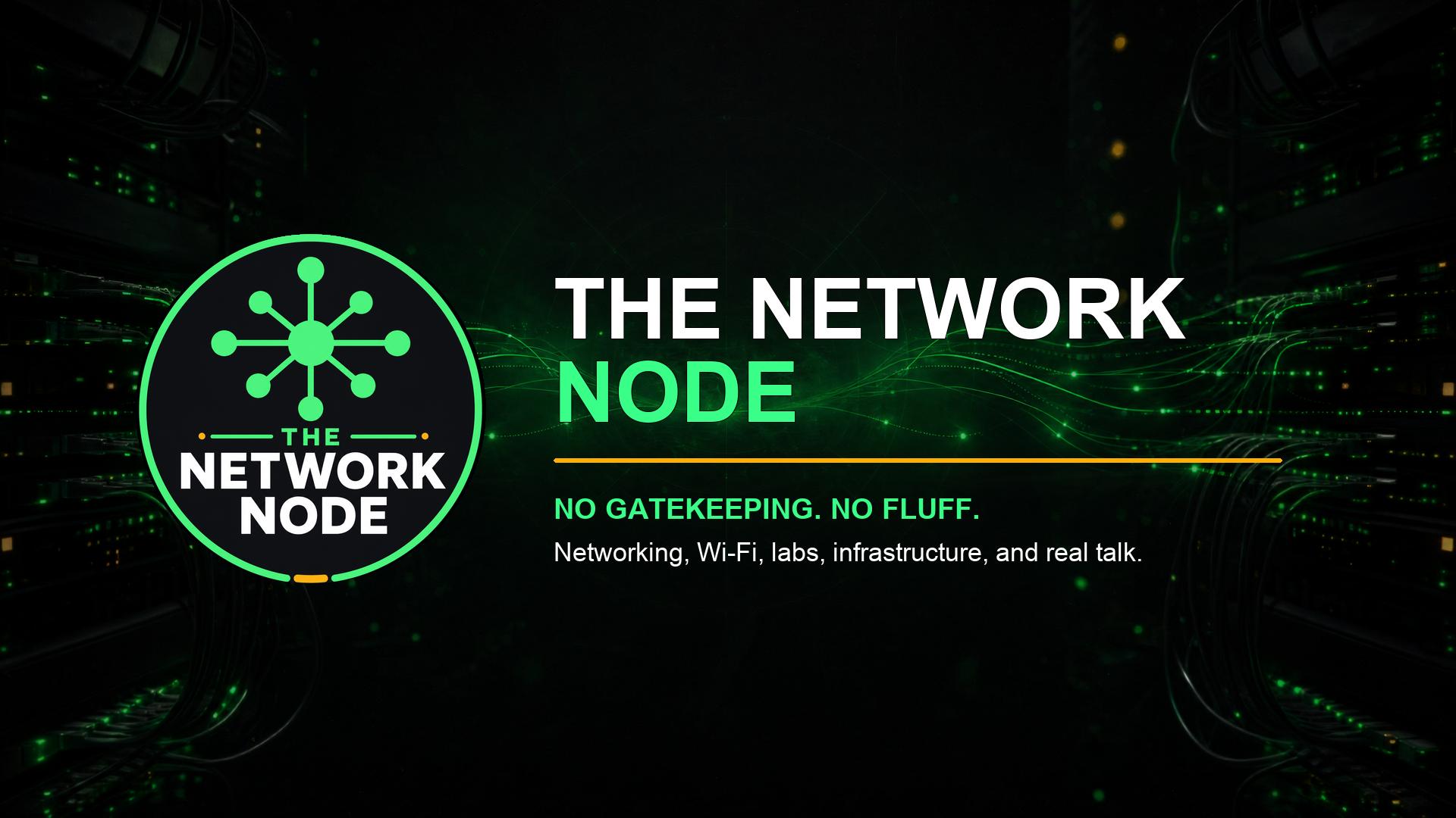 Discovery splash banner for The Network Node Discord server