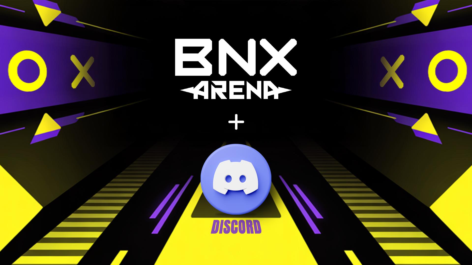 Discovery splash banner for BNX Arena Discord server