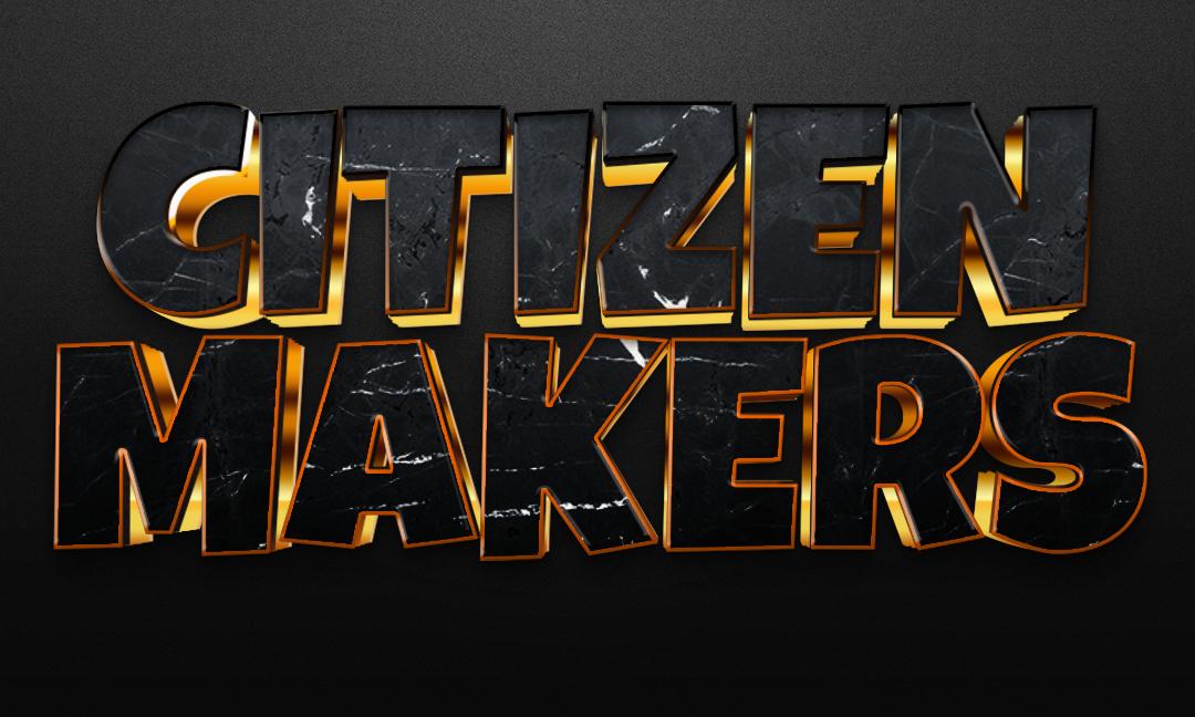 Discovery splash banner for CITIZEN MAKERS Discord server