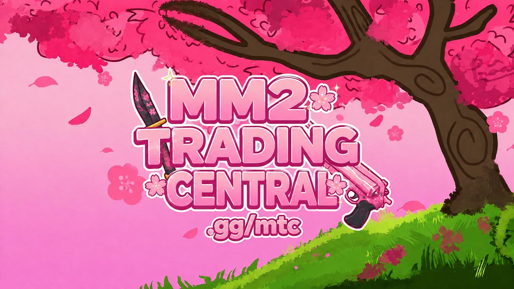 Discovery splash banner for MM2 Trading Central | Crosstrading & Middleman Discord server