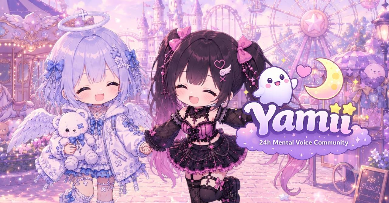 Discovery splash banner for Yamii.|mental healthଘꨄ†˖ Discord server