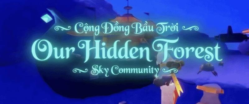 Discovery splash banner for Our Hidden Forest Discord server