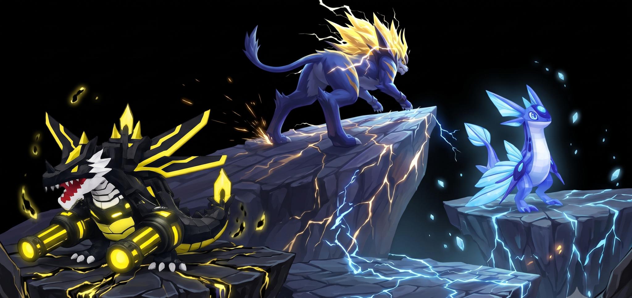 Discovery splash banner for Evomon & CAM - Community Hub Discord server