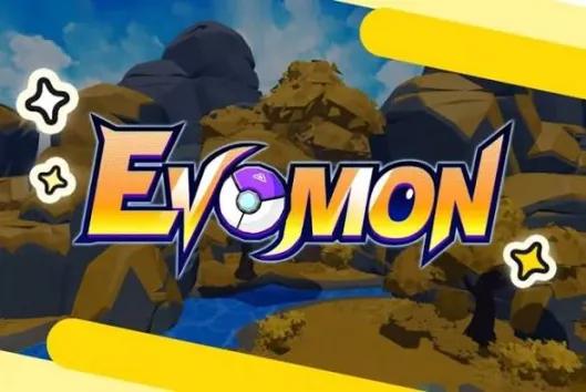 Discovery splash banner for Evomon | Roblox Discord server