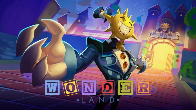 Discovery splash banner for Wonderlands Official Discord server