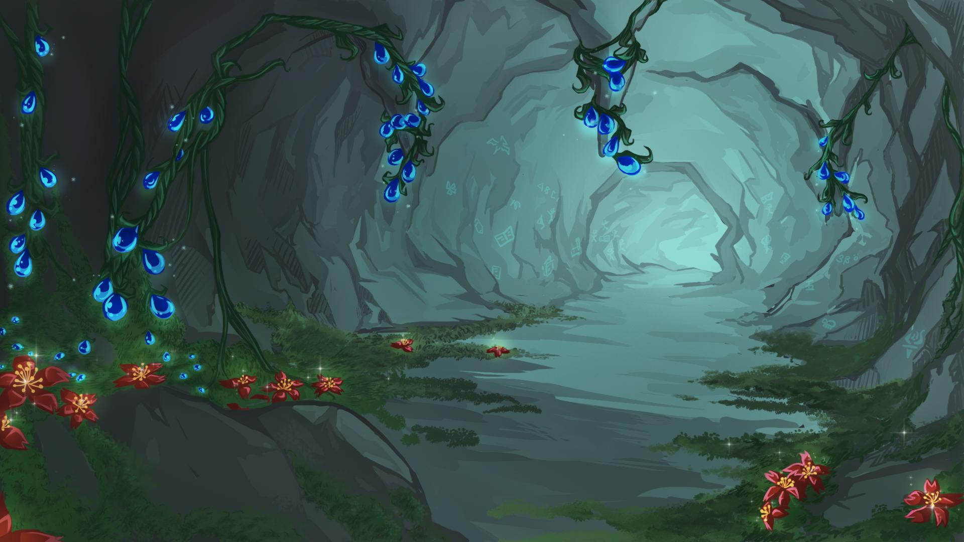 Discovery splash banner for Cave of Languages Discord server