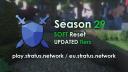 Discovery splash banner for Stratus Ranked - Minecraft PVP Discord server