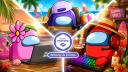 Discovery splash banner for Among Us France Discord server