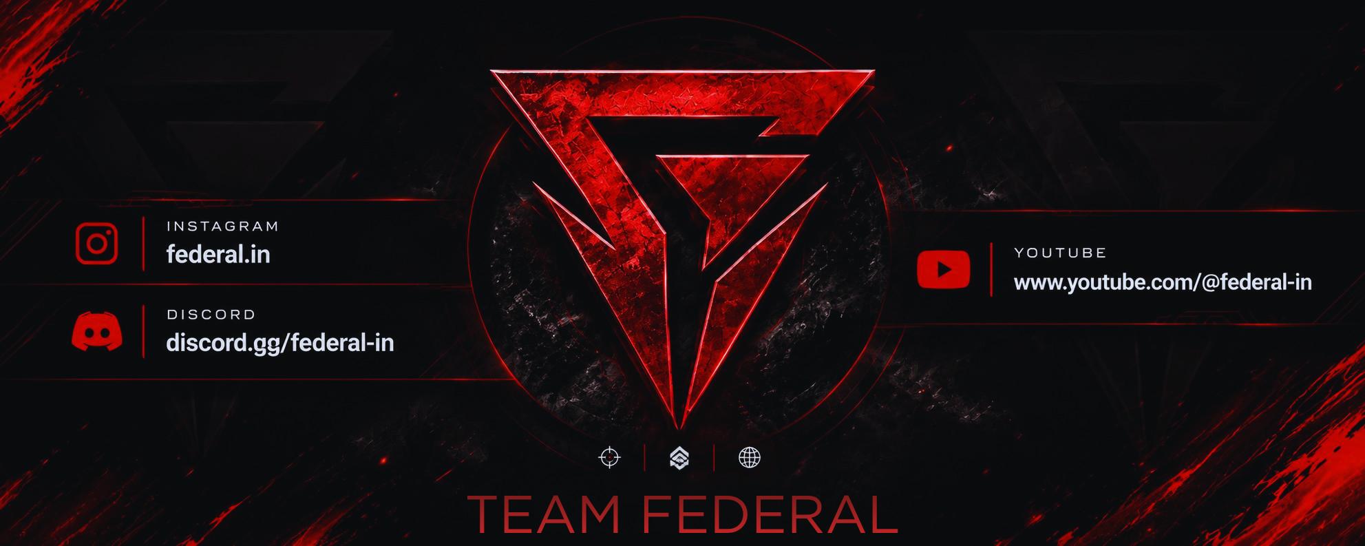 Discovery splash banner for Federal 🇮🇳 Discord server
