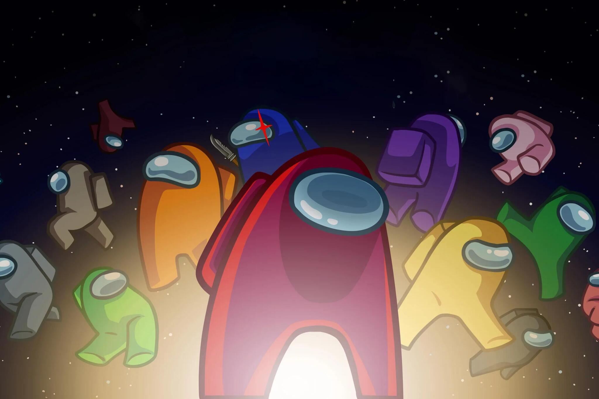 Discovery splash banner for Among Us - Türkiye | ඞ | Discord server