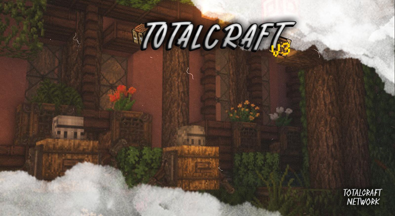 Discovery splash banner for TotalCraft Discord server