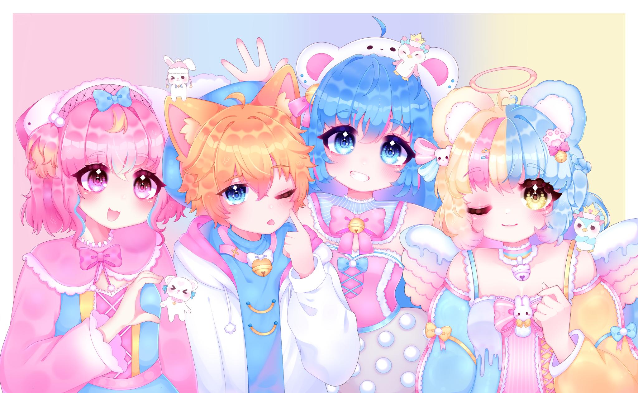 Discovery splash banner for ‧˳✧・👑 ;; Taizai! ・─🎀﹆₎ Discord server