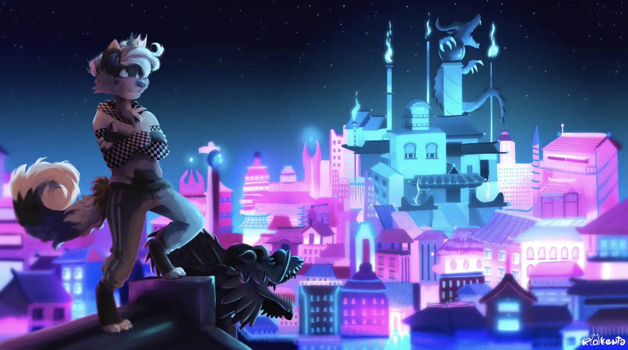 Discovery splash banner for The Furry Assembly Discord server