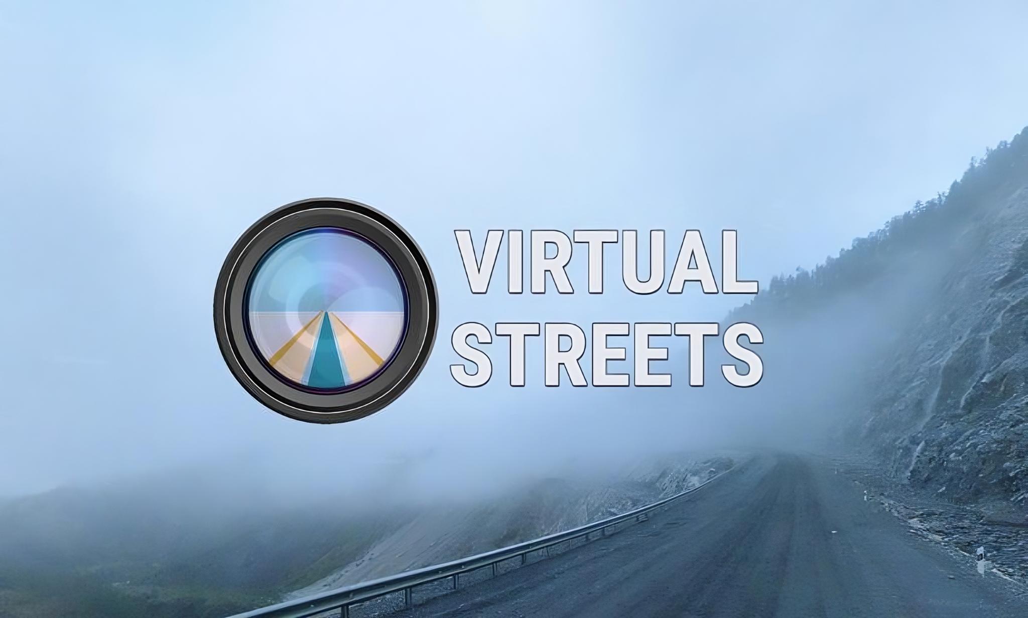 Discovery splash banner for VirtualStreets.org - Street View and more! Discord server