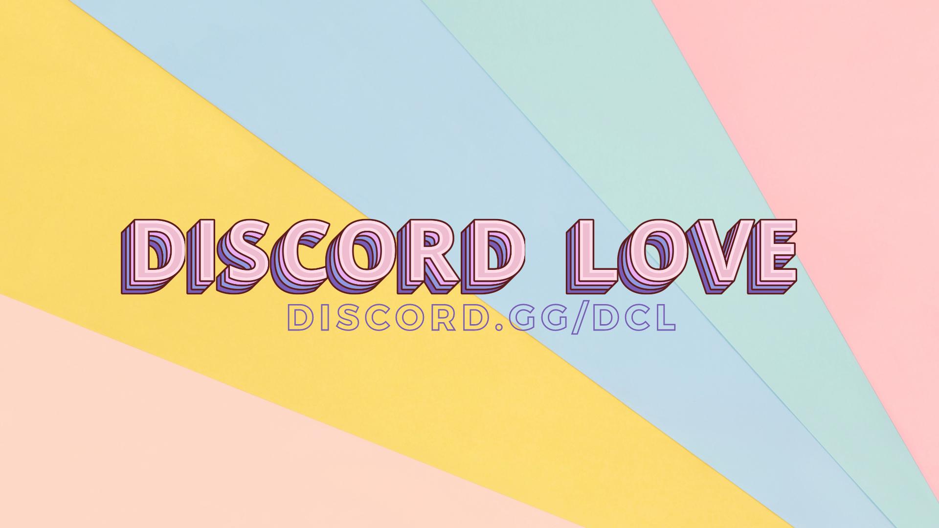 Discovery splash banner for Discord Love 〡My Home Server Discord server