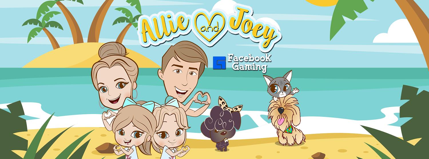 Discovery splash banner for Allie&Joey Discord server