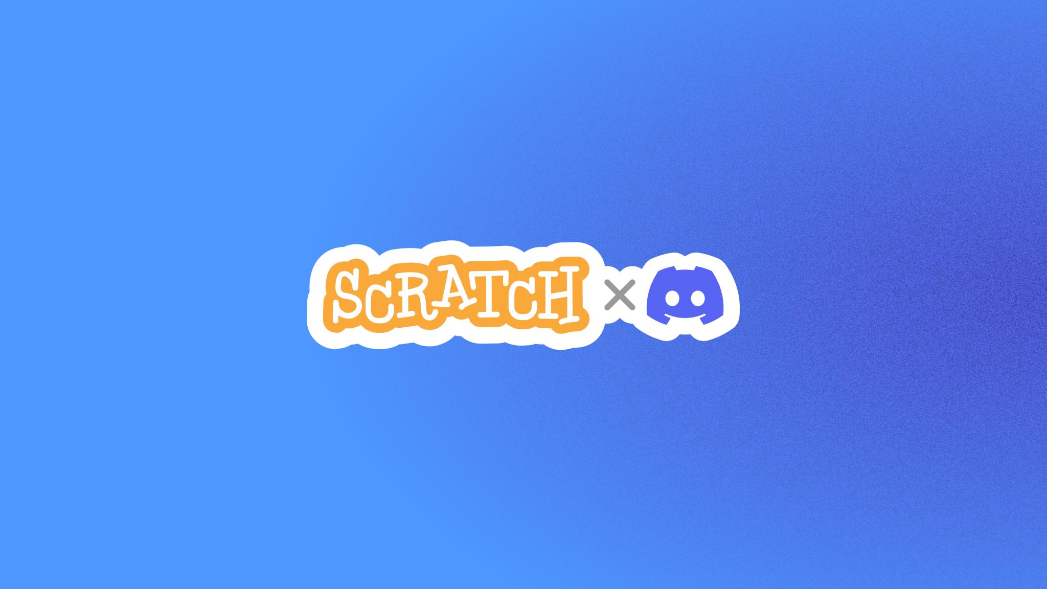 Discovery splash banner for Scratch × Discord Discord server