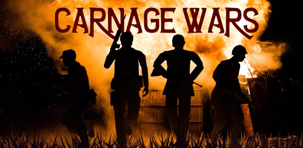 Discovery splash banner for Carnage Wars Discord server