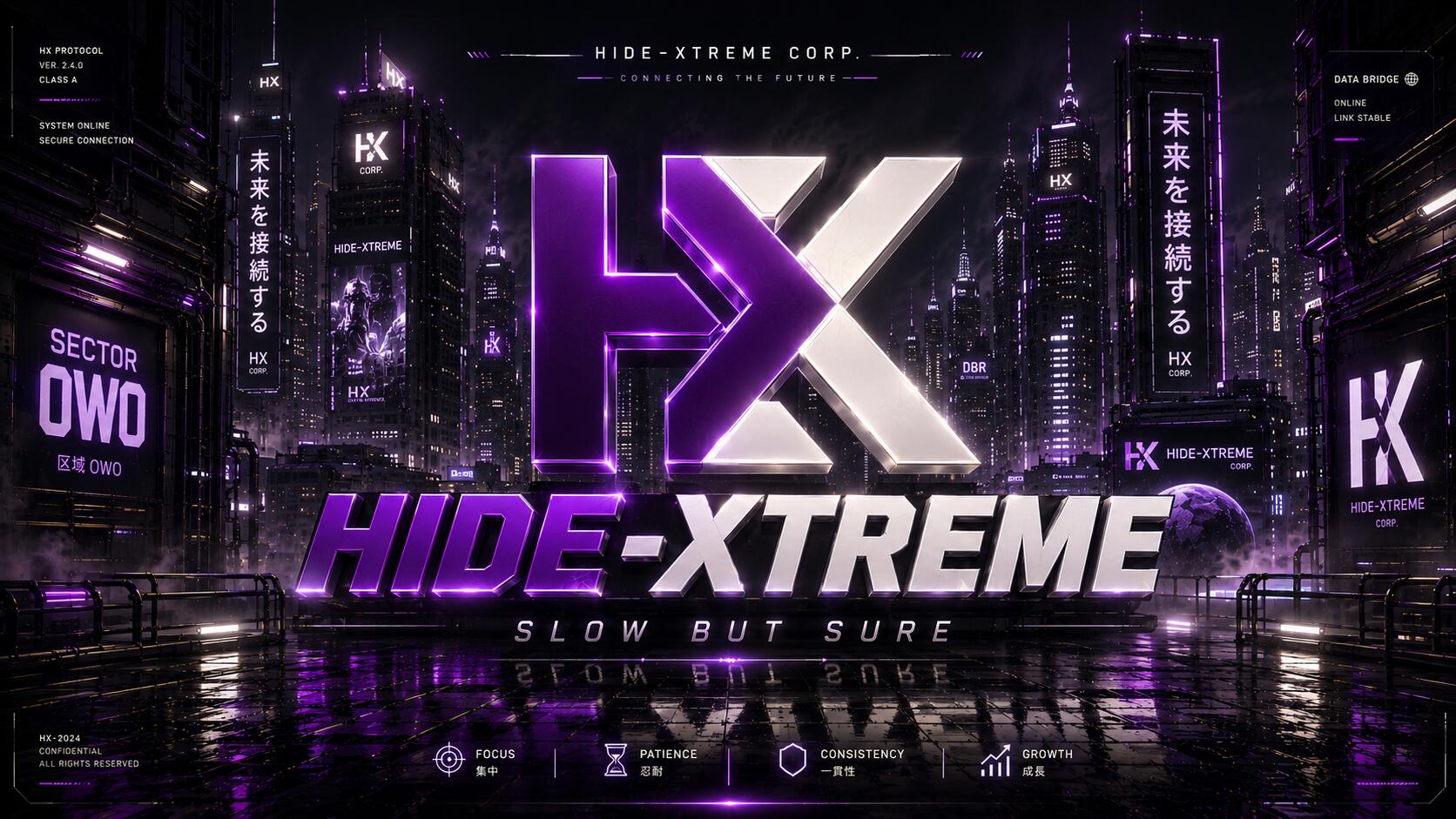 Discovery splash banner for HIDE XTREME #PRIDE81TH ๐ฎ๐ฉ .gg/hxid Discord server