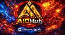 Discovery splash banner for AIOHub Discord server