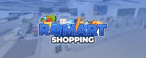 Discovery splash banner for š RoMart Shopping Discord server